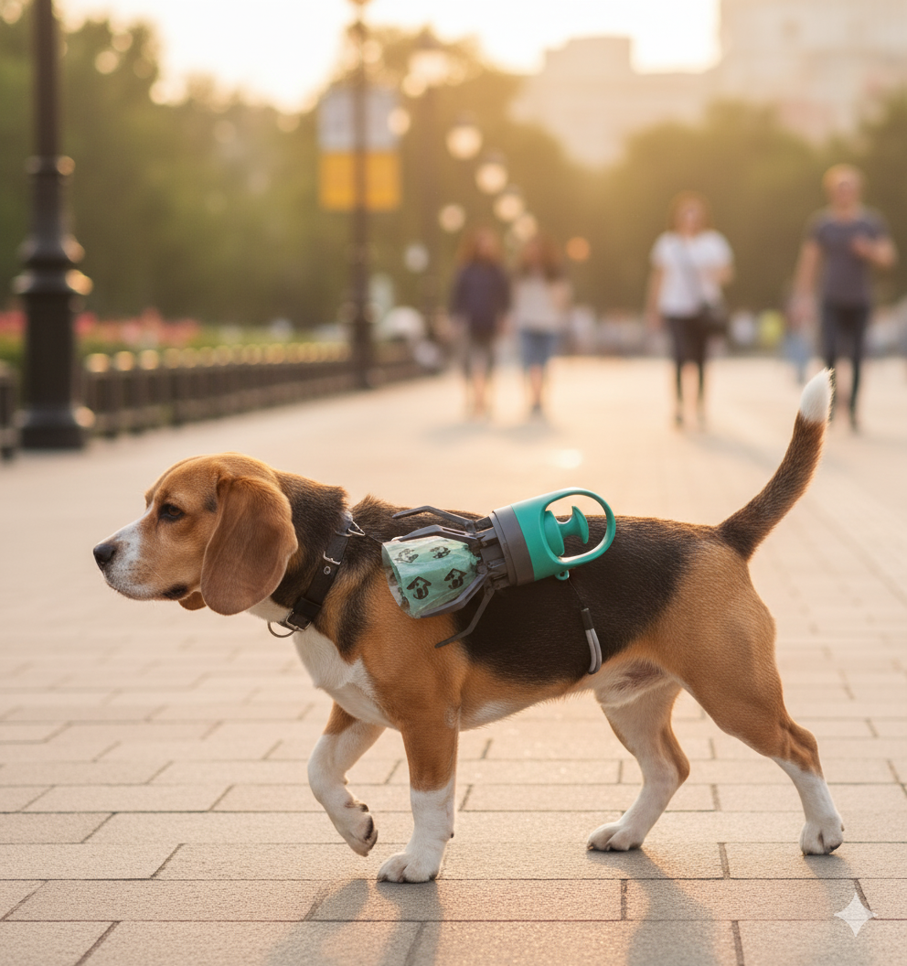 Recogedor de Excrementos de Perro araña