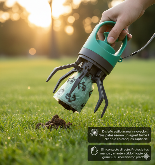 Recogedor de Excrementos de Perro araña